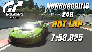 GT Sport Hot Lap // Manufacturer 2020 Rd.20 (Gr.3) // Nurburgring 24h