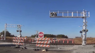 (Unopened) Greenbrier Parkway Railroad Crossing, Huntsville, AL Crossing Tour