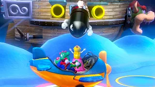 Mario Party 10 - Mario vs Yoshi vs Peach vs Luigi - Airship Central #2