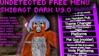 THIS FREE MOD MENU IS UNDETECTED AND OP! | SHIBAGT DARK V9.0 | GORILLA TAG CHEATS