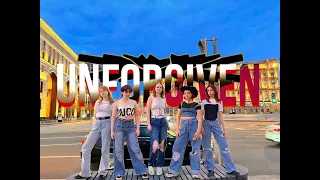 [K-POP IN PUBLIC | ONE TAKE] LESSERAFIM - UNFORGIVEN | Dance cover by SLAY, Russia