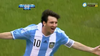 Lionel Messi vs Brazil (Friendly) 2011-12 English Commentary HD 720p