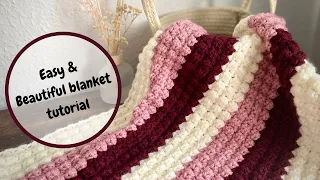 If you make just one blanket this year… make it this one! Crochet Tutorial