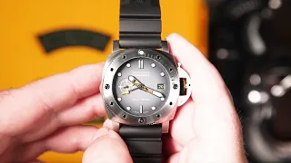 Hands on with the Panerai Submersible GMT Navy SEALs | PAM01323