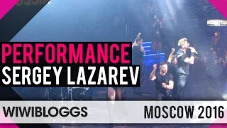 Sergey Lazarev "You Are the Only One" LIVE @ Russian Eurovision Pre-Party 2016 | wiwibloggs