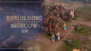 Age of Empires 4 Walkthrough Part 11 - The Rise of Moscow - Rebuilding Moscow (1238)