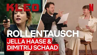 Rollentausch: Jella Haase und Dimitrij Schaad müssen tauschen! | Kleo | Netflix