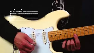 Learn David Gilmour inspired guitar licks and riffs Modern and Classic Blues Rock Masters lesson