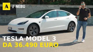 TESLA Model 3 | "BASE" da 36.490 euro, incentivabile e.. perfetta🔥