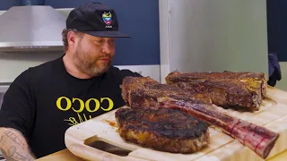 HOW TO COOK STEAK LIKE ACTION BRONSON | THE IN STUDIO SHOW