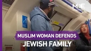 Muslim woman defends Jewish family