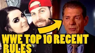 Top 10 Recent Rules WWE Wrestlers Have To Follow in 2018