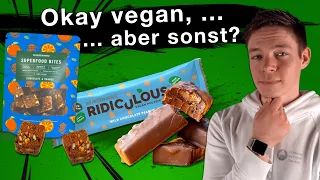 Schmecken vegane Snacks genauso? Ridiculous Bars & Superfood Bites im Check | Fitness Food Corner