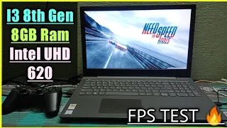 Need For Speed Rivals Game Tested on Low end pc|i3 8GB Ram & Intel UHD 620|Fps Test 😇|