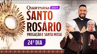 Santo Rosário da Madrugada 4h | Quaresma 2024 - 24º Dia | 08/03 | Instituto Hesed