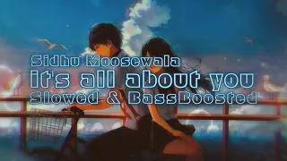 Sidhu MooseWala - IT'S ALL ABOUT YOU - (Slowed+Reverb) [BassBoosted]