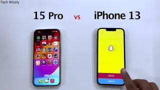 iPhone 15 Pro vs iPhone 13 - Speed Performance Test