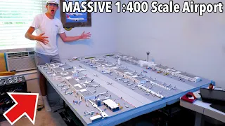 I Built One of the LARGEST Model Airports in the World…