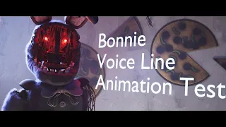 [Blender] Bonnie Voice Line Animation Test