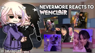 Nevermore Reacts to Wenclair 🖤🩷 (3/3) // Angst // Gacha Club // Wednesday Series // Wenclair