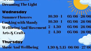 Lantern Summer Programme 24