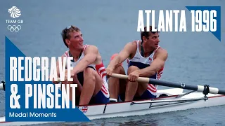 Steve Redgrave & Matthew Pinsent Pairs Rowing Gold | Atlanta 1996 Medal Moments