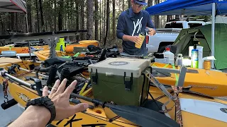 KAYAK FISHING & CAMPING (SUPER CLEAN) | Destin, Florida - Sand Pond Campground Pine Log State Forest