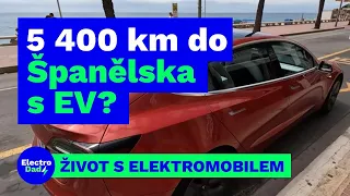 5 400 km dobrodružství elektromobilem do Španělska? | Electro Dad # 396