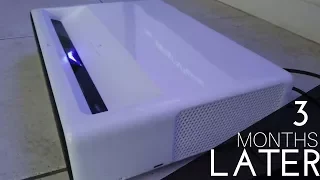 Xiaomi Mi Ultra Short Throw Laser Projector Update (3 Months Later)