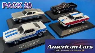 DeAgostini American Cars 1/43 Diecast Car Collection Pack 20