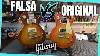 Gibson FALSA x ORIGINAL Como diferenciar? Direto do aliexpress Analisado construção e timbre