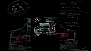 A short draw of the Kaege Retro Nr. 21 #911 #automobile #car #porsche
