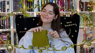 answering your questions while i knit a scarf🪡