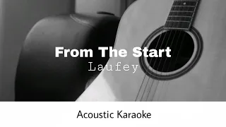 Laufey - From The Start (Acoustic Karaoke)