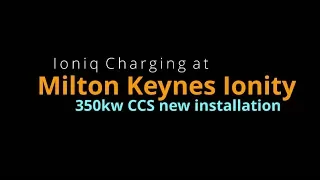 Ionity CCS Chargers at Milton Keynes UK