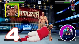 WWE Mayhem - Gameplay Walkthrough Part 4 - BATISTA Vs JIMMY USO (i0S, Android)