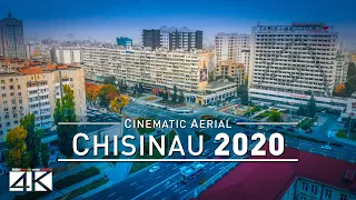 【4K】🇲🇩 Chisinau from Above - Capital of MOLDOVA 🔥 Cinematic Aerial Film