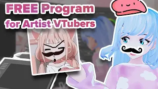 The Best FREE VTuber Program For Artists [ VDraw ] 【VTuber/Artist】