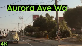 [4K] Aurora Ave Seattle Wa 🇺🇸 Drive relaxing video 2023