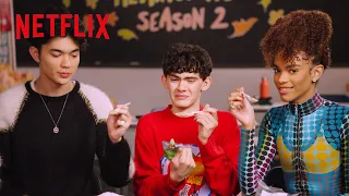 The Heartstopper Cast Try French Snacks | Netflix