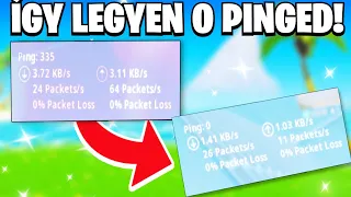 Így Legyen 0 PINGED A Fortniteban!