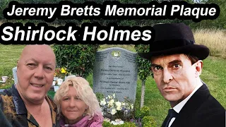 Jeremy Bretts Memorial Plaque and visit to 221B Baker Street, the home of Sherlock Holmes