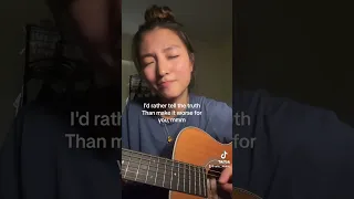 intro(end of the world)-ariana grande-cover by sally kim