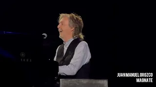 PAUL McCARTNEY COREA “OLÉ OLÉ OLÉ, SIR PAUL” CON EL PÚBLICO / FORO SOL CDMX / NOV 14, 2023