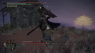 Elden Ring: Humiliating the Bell Bearing Hunter (Caelid), parry only, no damage (as Maleigh Marais)