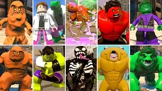 All Big-Fig Character Transformations in LEGO Videogames (w/All DLC)