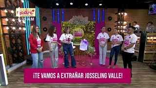 Con mucho cariño, Josseling Valle (La Chela) se despide de Mañaneros TN8