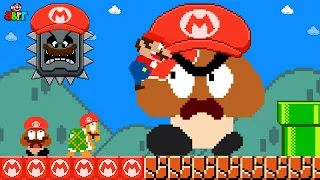 When everything Mario touches turns to Mario | Game Animation