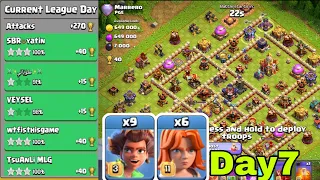 Th16 Rootrider valk spam attacks|legend league attack may season day7|clash of clans