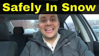 How To Drive Safely In The Snow-Driving Lesson